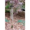 Woodstock Windspiel Chakra Chime, Silber, 46,9 cm
