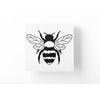 JasonCarlMorgan StickerCreations Bumble Bee 2 Sticker 280mm Glitter Gold