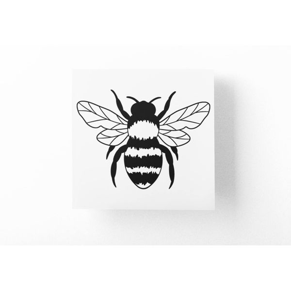 JasonCarlMorgan StickerCreations Bumble Bee 2 Sticker 280mm Glitter Gold