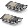 2PCS ESP32 Type C Development Board, ESP32-DevKitC-V4 WiFi WLAN CP2102 ESP32-WROOM-32D Microcontroller Bluetooth Module Development Board ESP32 WROOM Development Board 2.4 GHz WLAN WiFi CP2102 Chip