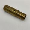 Inline Brass Cam-Lock Female Pin Connector (Missing Set Screws)