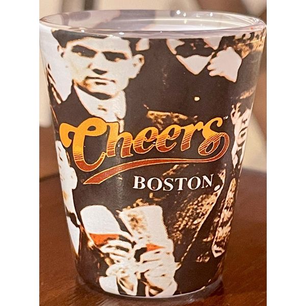 2006 Cheers Boston Classic Shot Glass CBS Studios Where Everyone Knows Your Name