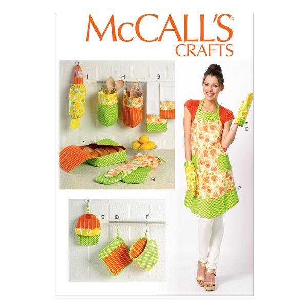 McCall's Patterns MC6978 OSZ Apron and Kitchen Accessories