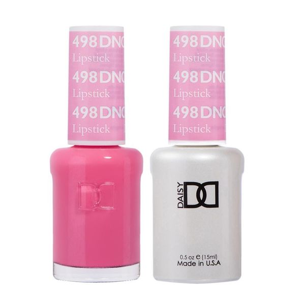 DND DUO Matching Gel & Lacquer #498 - Lipstick
