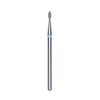 Staleks diamond nail drill bit, pointed drop, blue, head 1.6mm / 4mm -FA40B016/4