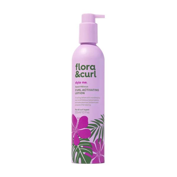 Flora & Curl Sweet Hibiscus Curl Activating Lotion