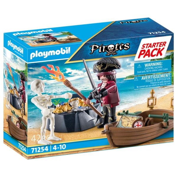 Playmobil Starter Pack Pirate with Rowing Boat