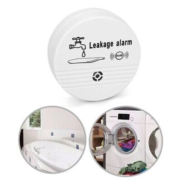 Water Leak Detector Alarm 90dB Voice Wireless Water Leakage Sensor Alarm