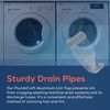 Plumb Craft Waxman 7639400T, Aluminum Mesh Washing Machine Lint Trap