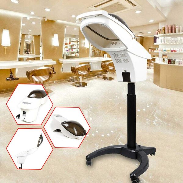 Hair Steamer Hair Care Oil Treatment Hair Steamer Machine Professional Hairdressing Care Hood Processor for Salon Spa US STOCK