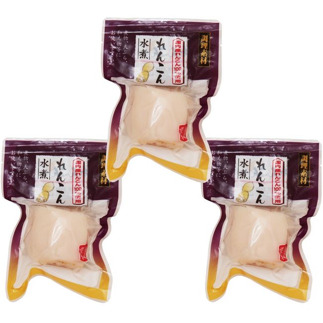 Lotus Root Hole Made in Japan, 4.2 oz (120 g) x 3 Bags