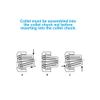 HHIP 3900-5189 ER-20 Spring Collet, 13/32"