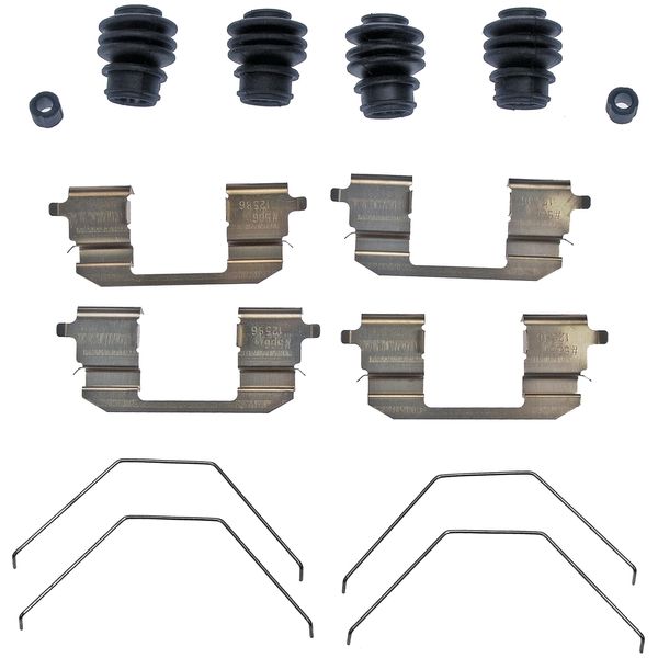 Dorman HW13670 Front Disc Brake Hardware Kit Compatible with Select Acura / Honda Models
