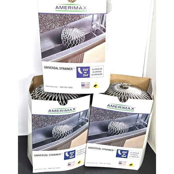 gutter guard Amerimax SET OF 3 NEW