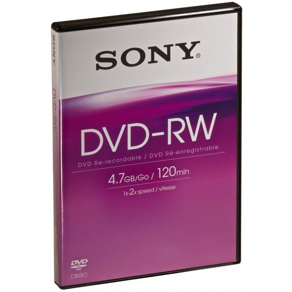 Sony DVD-RW Single Rewritable DVD+RW