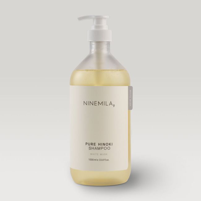 Nine Mila Pure Hinoki Shampoo 1000ml White Musk