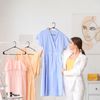 100 PCS Clothes Hangers Black Standard Clothes Hangers with Hooks Space Saving