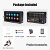 2 DIN Wireless Car Stereo Radio Carplay 7" Android Auto Touch Screen with Camera