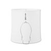 B&P Lamp® 3/4 Inch Nickel Lamp Shade Riser