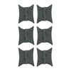 6 Pcs Butterfly Door Hinges Cabinet Hinges Solid Cast Iron Cupboard Hinges
