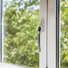 FixRello Universal Inline uPVC Window Handle – Lockable, Ambidextrous, Multi-Spindle – Chrome (1 Pack)
