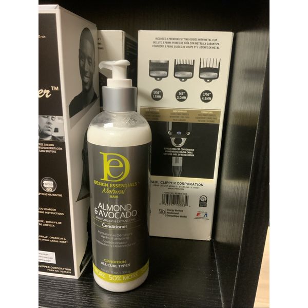 Design Almond & Avocado Moisturizing&Detangling Conditioner 12oz  NEW