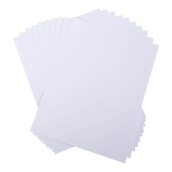 MasterVision Pack of 10, Magnetic Data Card Replacement Paper Custom Inserts, 8.5" x 1" Perforated Inserts on 8.5"x11" Sheets, White, Great for Labeling Shelving, File Cabinets & Planning Boards