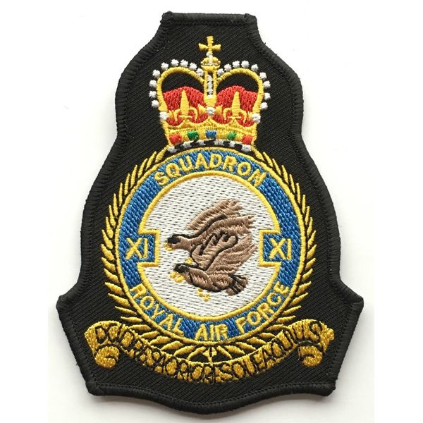 RAF No.11 Close Air Squadron Royal Air Force Military Embroidered Patch