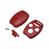 Red Shell Replacement Kit for Honda Remote Key Repair Use Your Blade 4 Buttons