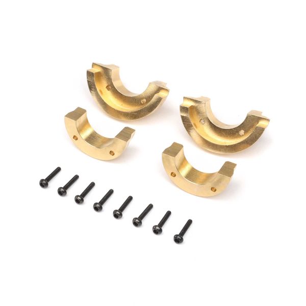 Axial Knuckle Weights Brass 5.2g/9.2g 4 SCX24 AX24 AXI302004 Electric Car/Truck Option Parts