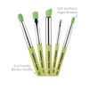 Bdellium Tools Green Bambu Series, Smoky Eyes 5pc Brush Set.