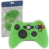 Protective cover & Thumb grips for Microsoft Xbox 360 controller – twin pack Green & Purple | ZedLabz