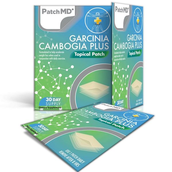 PatchMD Garcinia Cambogia Plus Topical Patch 30-Days Patch-MD Metabolism support
