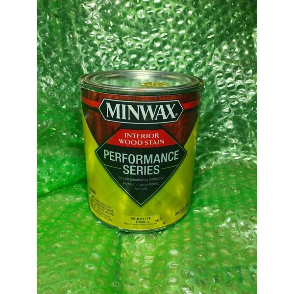 Minwax 1 Quart Interior Wood Stain Color Caramel Brown  Performance Series Clear