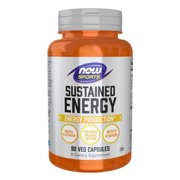 Sustained Energy  90 VegCaps By Now Foods