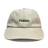 Vivian Flytrap Unisex Pickles Washed Embroidered Dad Baseball Cap - Cream - One Size