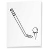 4 x 'Golf Club & Ball' Gift Tags/Labels (GI00025841)