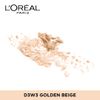 L'Oréal Paris True Match, Cipria W3, Golden Beige, 9 g