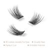 EASITENSION DIY Eyelash Extension, 3D Effect Glue Bonded Band Cluster Lash (Kit)