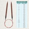 KnitPro Ginger Fixed Circular Needles 16" (40cm) | 9.00mm