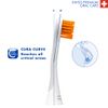 Curaprox Hydrosonic Sensitive Brush Heads for Sonic Toothbrush, Duo-Pack, Magenta/Orange