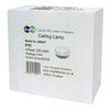 Round 18w LED Ceiling Light IP65 6500k Bright Daylight Surface Mount Bulkhead 0832F