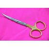 GERMAN TC IRIS MICRO SURGICAL SCISSORS CVD TIP 4.5" W/TUNGSTEN CARBIDE INSERTS