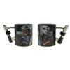 Star Wars SW12433D Light Saber Handle 3D Ceramic Mug, Multicolor