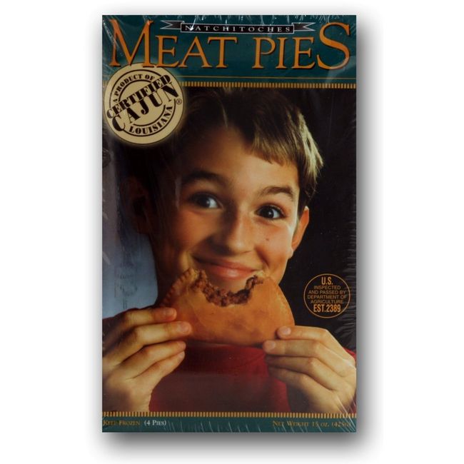 Natchitoches Meat Pies- 15oz (5 Units Included per Order)