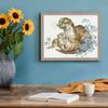 Bothy Threads Counted Cross Stitch Kit - Otterly Adorable