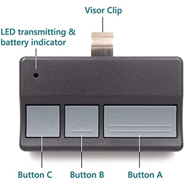 For Liftmaster Chamberlain 373LM 371LM 950CD Garage Door Opener Remote Control/