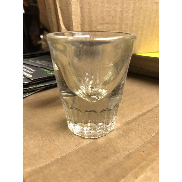 Vintage 1950S SS Adams Magic Gag Original Shot glass pre production undrilled