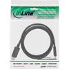 InLine 17184 DisplayPort zu HDMI Konverter Kabel, schwarz, 1,5m
