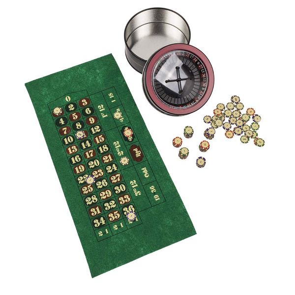 OOTB 79/3928 Pocket Game Set with Roulette Wheel